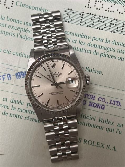 rolex 16234 vetro|rolex datejust 16234.